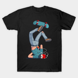 Falling From A Skateboard T-Shirt